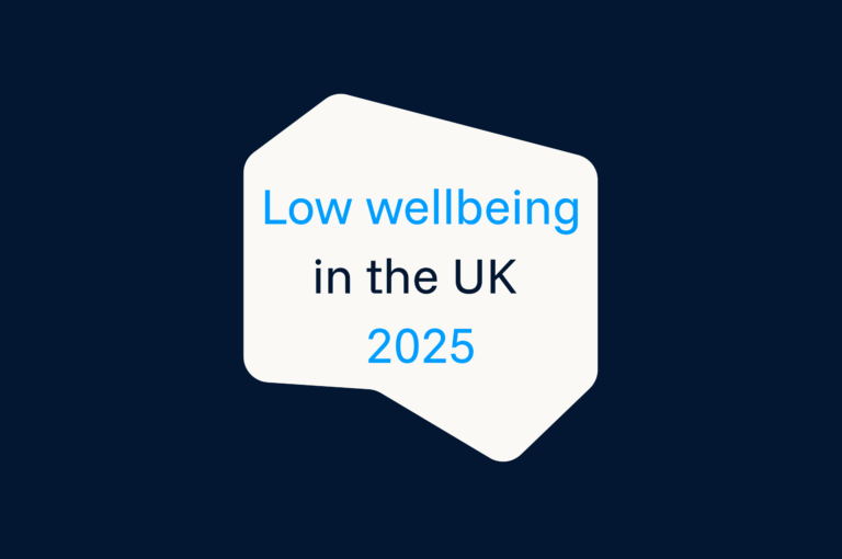 Caught in a trap? Low wellbeing in the UK 2025